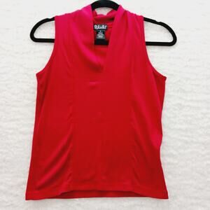 Tank Top Size S Christmas Red Clean Girl Minimalist Coastal Cowgirl Chic Shell